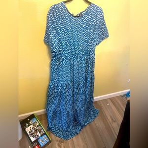 SHEIN 2x long spring dress